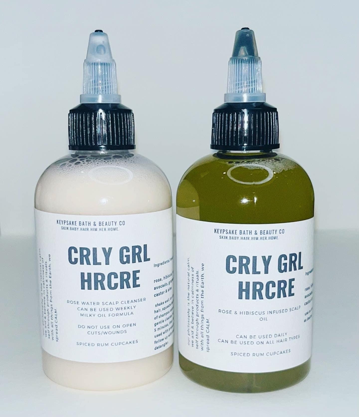 Curly Girl Hair Care - Rose Water/ Rose & Hibiscus Infused
