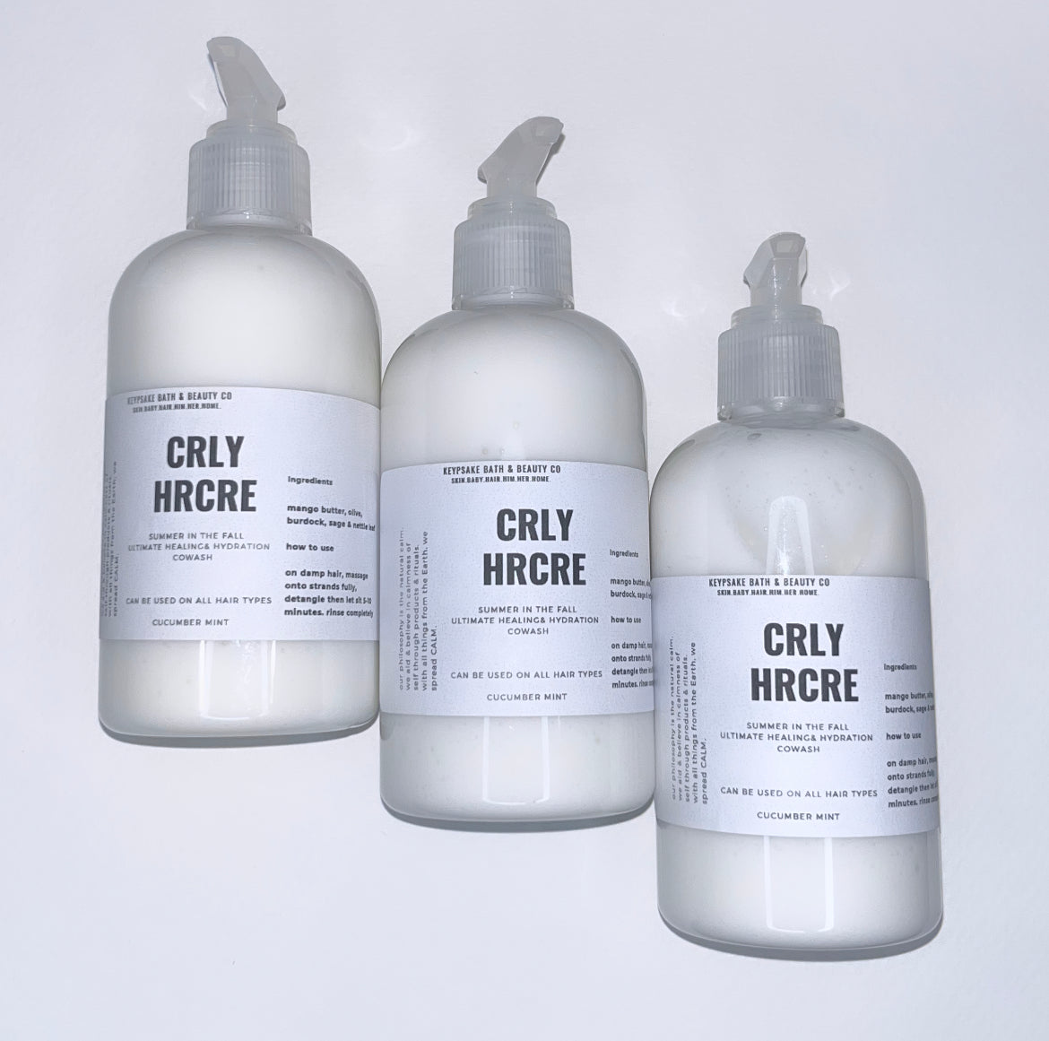 Curly Hair Care - Ultimate Healing/ Hydration (Summer In The Fall) Sage, Burdock & Nettle Leaf Heal & Grow