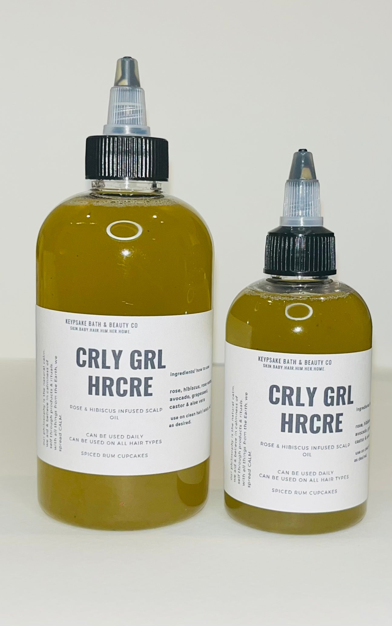 Curly Girl Hair Care - Rose Water/ Rose & Hibiscus Infused