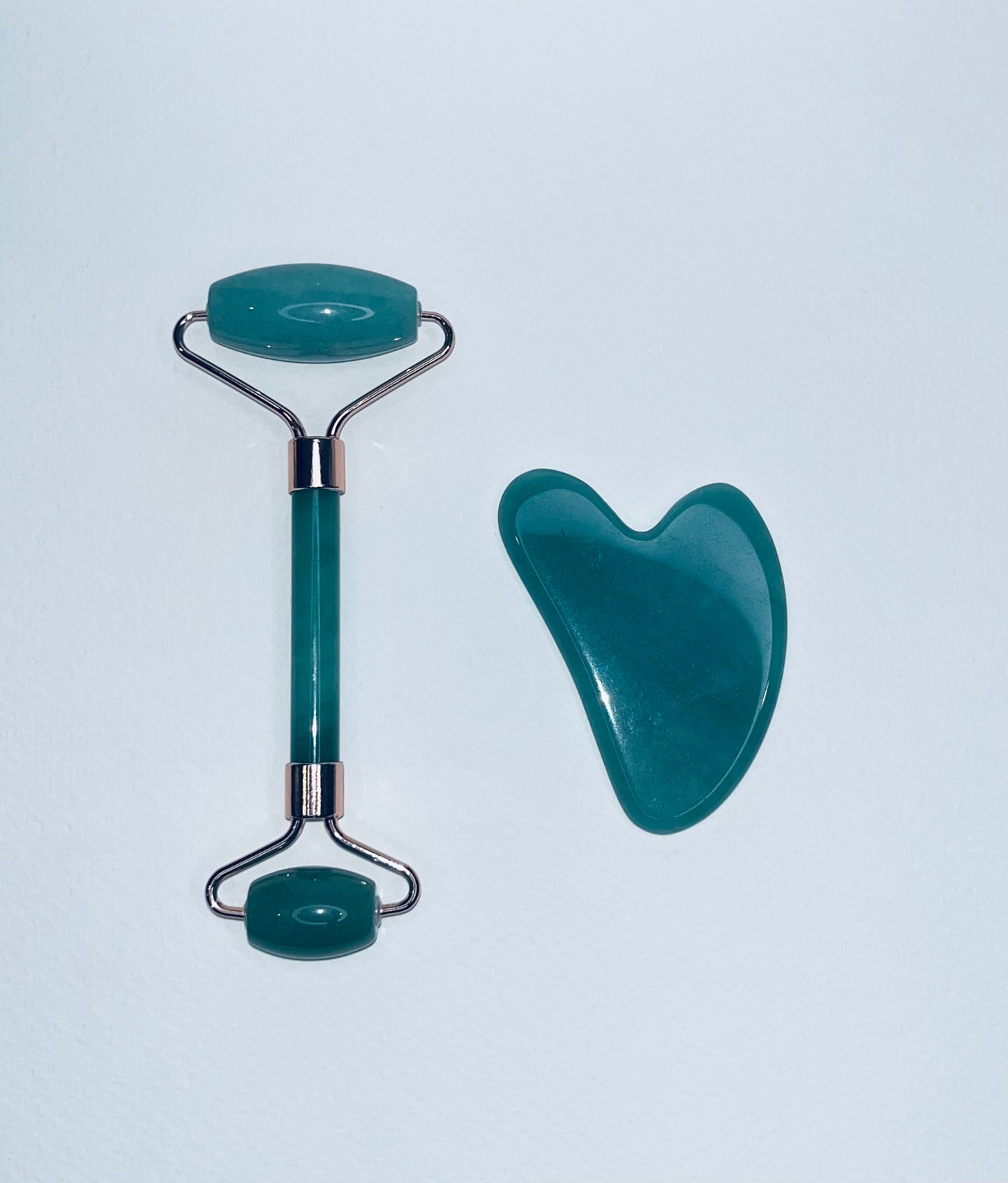 Jade Roller + Gua Sha Set