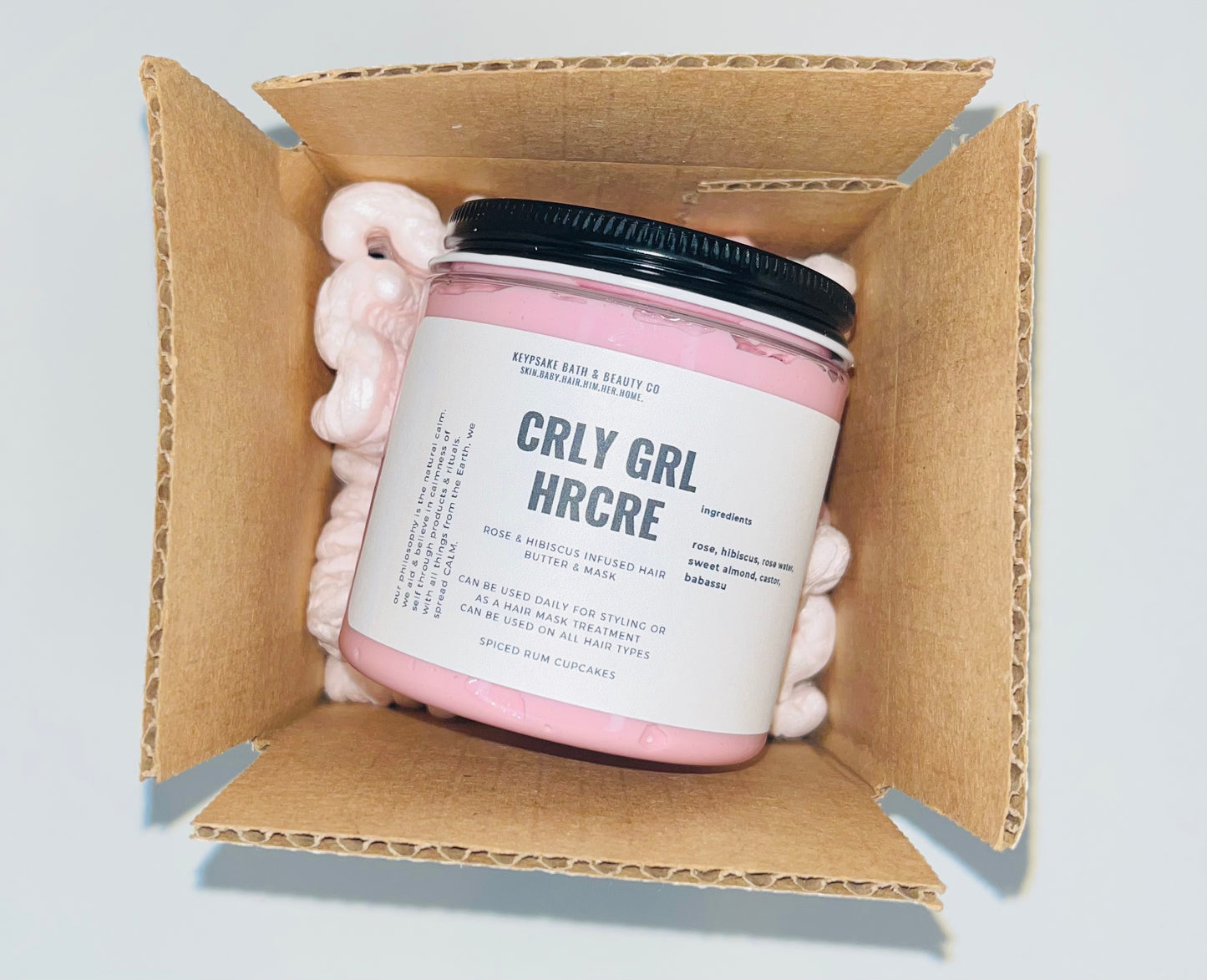 Curly Girl Hair Care - Rose Water/ Rose & Hibiscus Infused