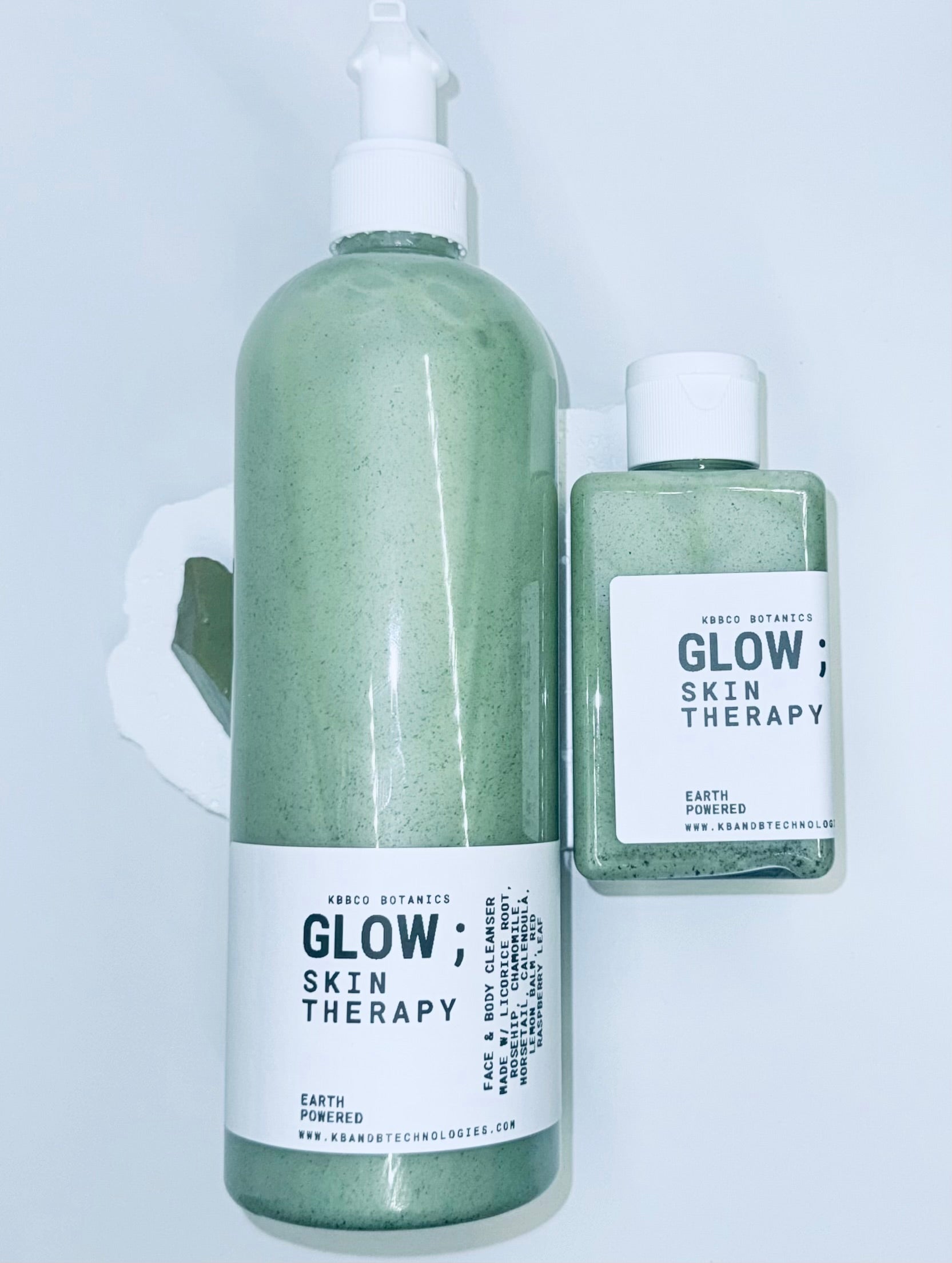 GLOW ; Skin Therapy Face & Body Cleanser