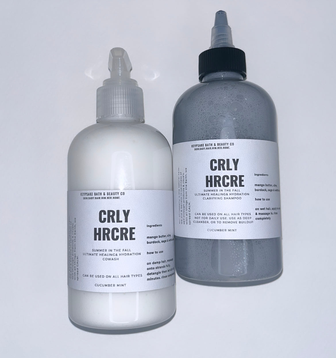 Curly Hair Care - Ultimate Healing/ Hydration (Summer In The Fall) Sage, Burdock & Nettle Leaf Heal & Grow